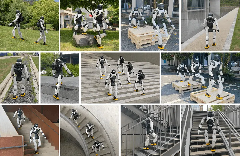 SSR: Scaling Surefooted and Symmetric Humanoid Traversal to the Open World